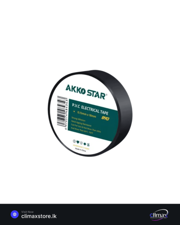 Insulation Tape Akko Star Black