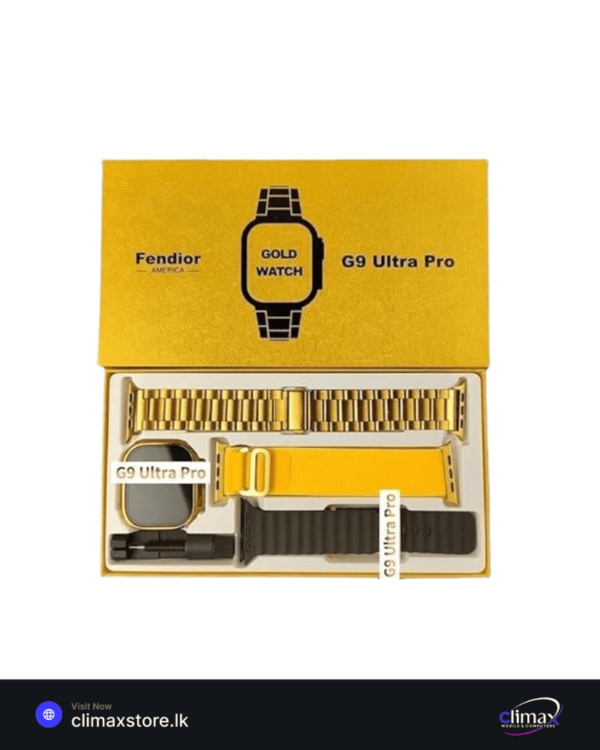 G9 Ultra Pro Gold Smartwatch